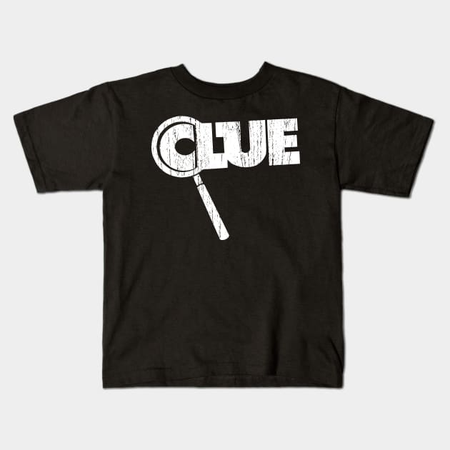 Clue vintage movie Kids T-Shirt by Marjunai